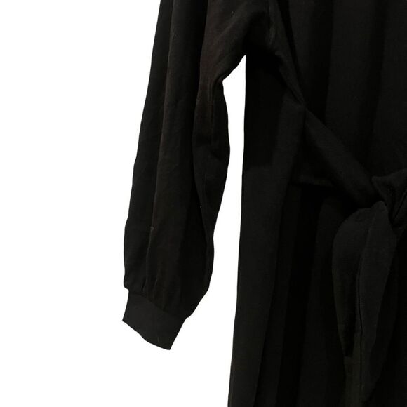 NWT! & other stories black fleece dress - Picture 8 of 10